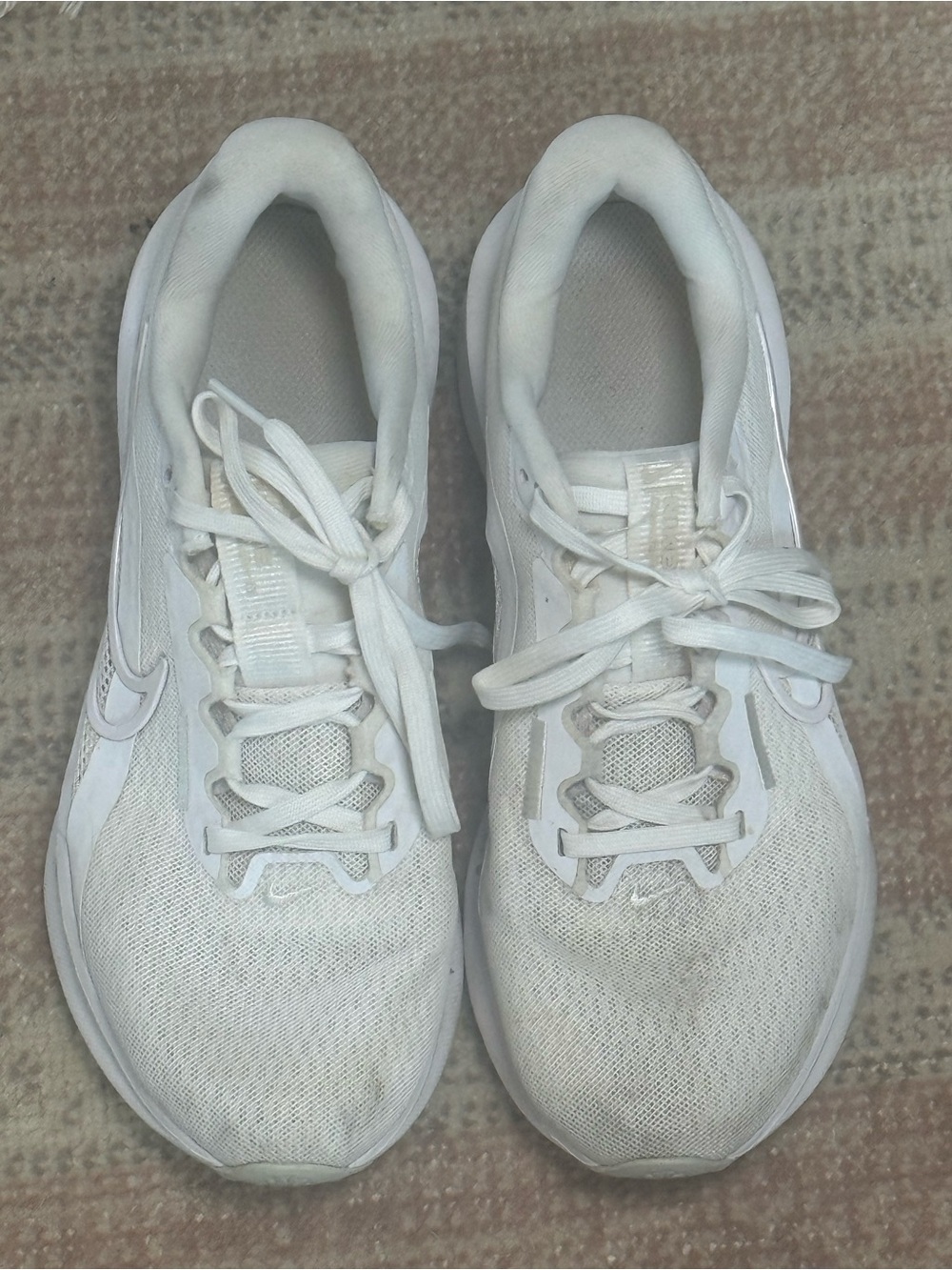 Nike White Women's Athletic Sneakers - Lightweight Everyday Running Shoes